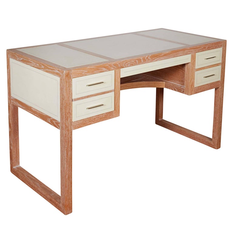 Beni Studio 'Personal Desk' in Parchment Covered Oak at 1stDibs beni desk
