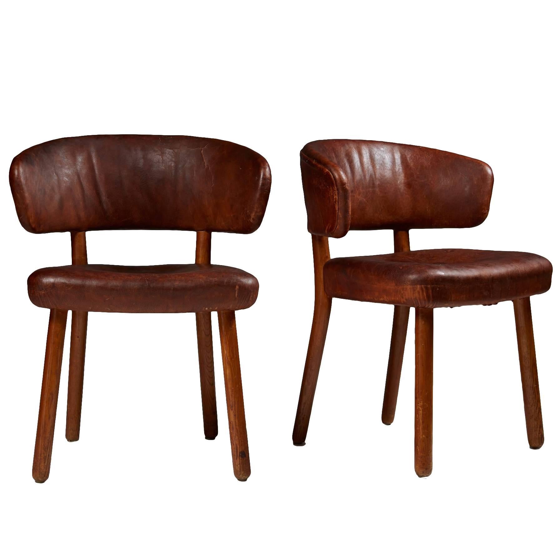 Pair of Chairs Designed by Hans-Christian Hansen and Viggo Jörgensen