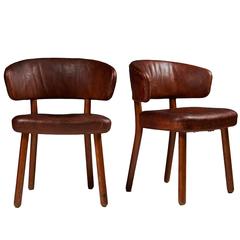 Pair of Chairs Designed by Hans-Christian Hansen and Viggo Jörgensen