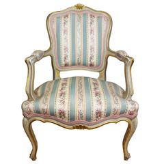 19th Century Venetian Louis XV Style Armchair