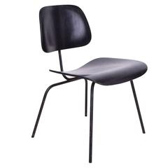 Eames DCM chair in Black, Mid-Century 6