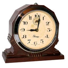 Original 1930s French Art Deco Blangy Bakelite Clock