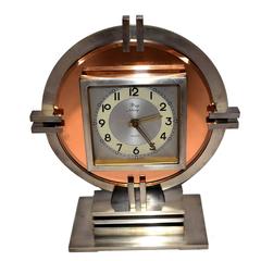 Rare Art Deco Machine Age Clock by Dep