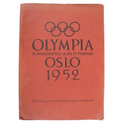 Vintage Olympia 1952 Picture Album