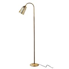 Brass Floor Lamp by Paavo Tynell