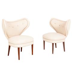 Heart Chair Rare Pair of Easy Chairs 10