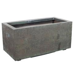 Massive Cast Bronze Resin Planter by Forms and Surfaces