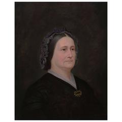 Mary Ann Angell Young (1865) by Enoch Wood Perry Jr. 4