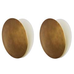 Rewire Custom Brass Castanet Sconces 3