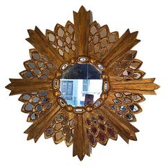 Gilt Sunburst Mirror