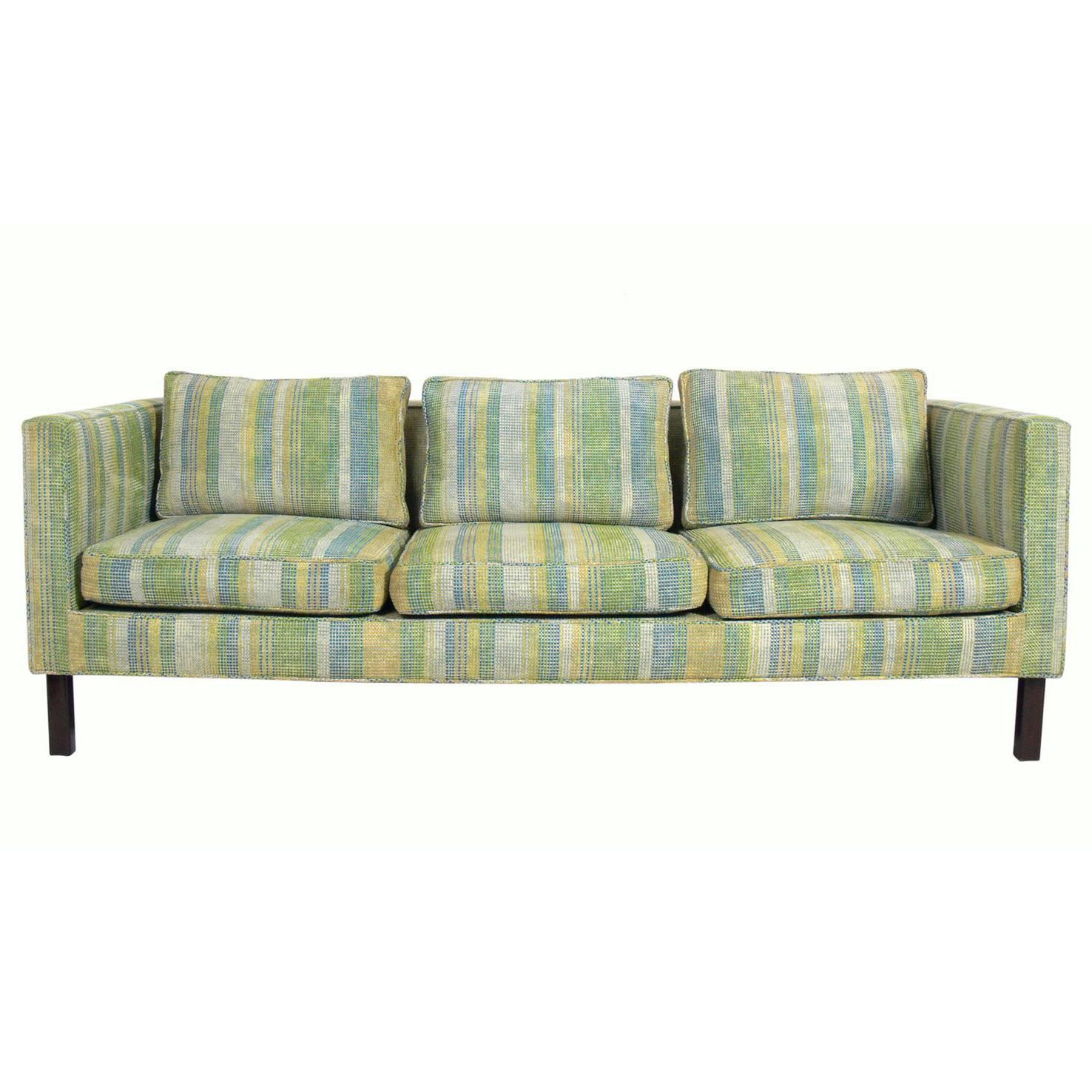 Clean Lined Sofa Designed by Edward Wormley for Dunbar