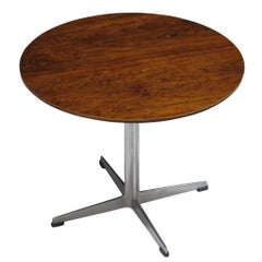 Arne Jacobsen for Fritz Hansen Rosewood Side Table