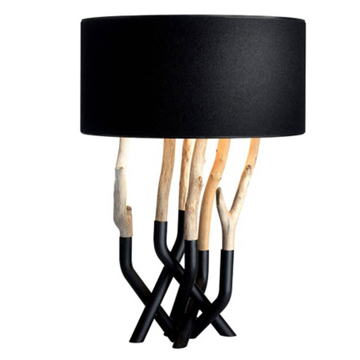 Driftwood Table Lamps 29 For At 1stdibs Driftwood Table Lamp In Black Or White Lacquered Steel