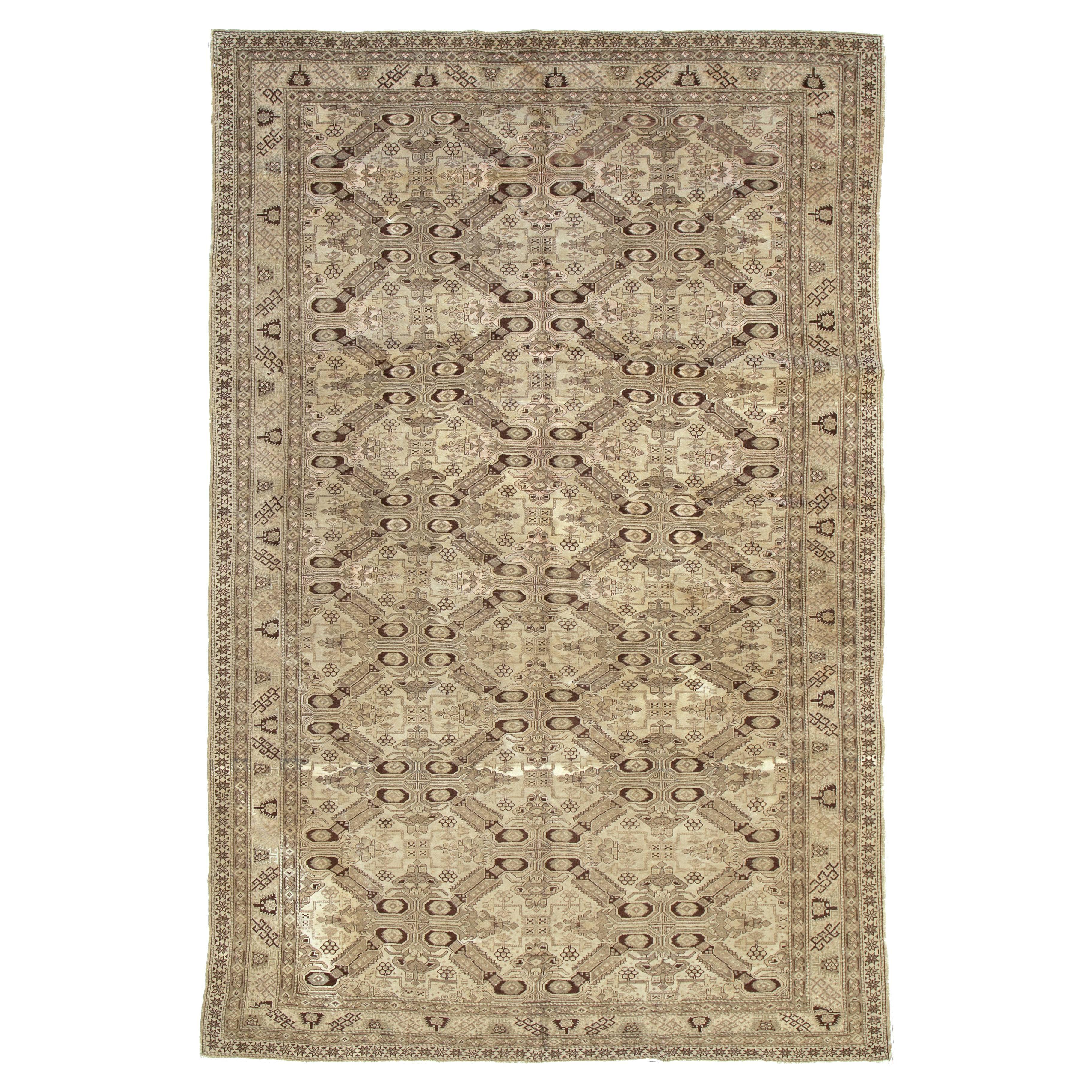 Vintage Turkish Sivas Rug For Sale