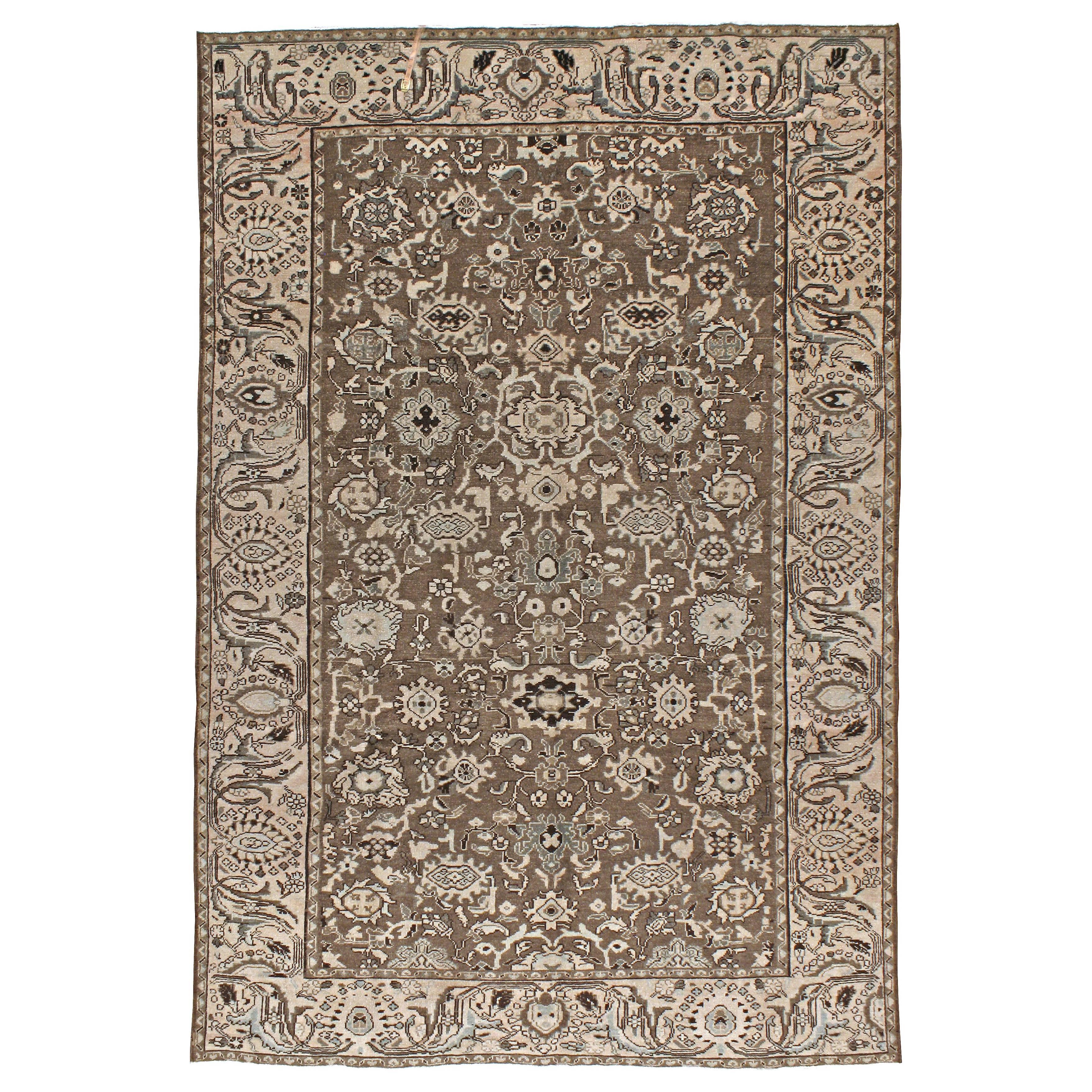 Persischer Malayer-Teppich im Vintage-Stil im Angebot