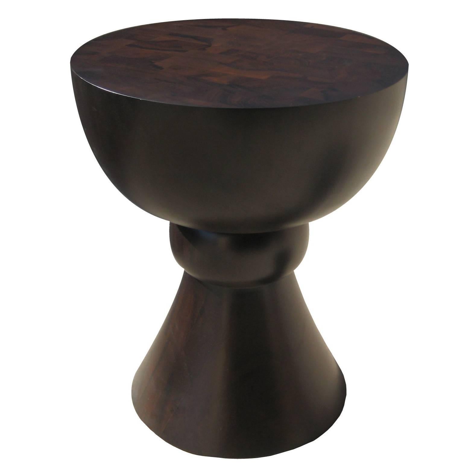 Argentine Rosewood Occasional Table from Costantini, Caliz For Sale
