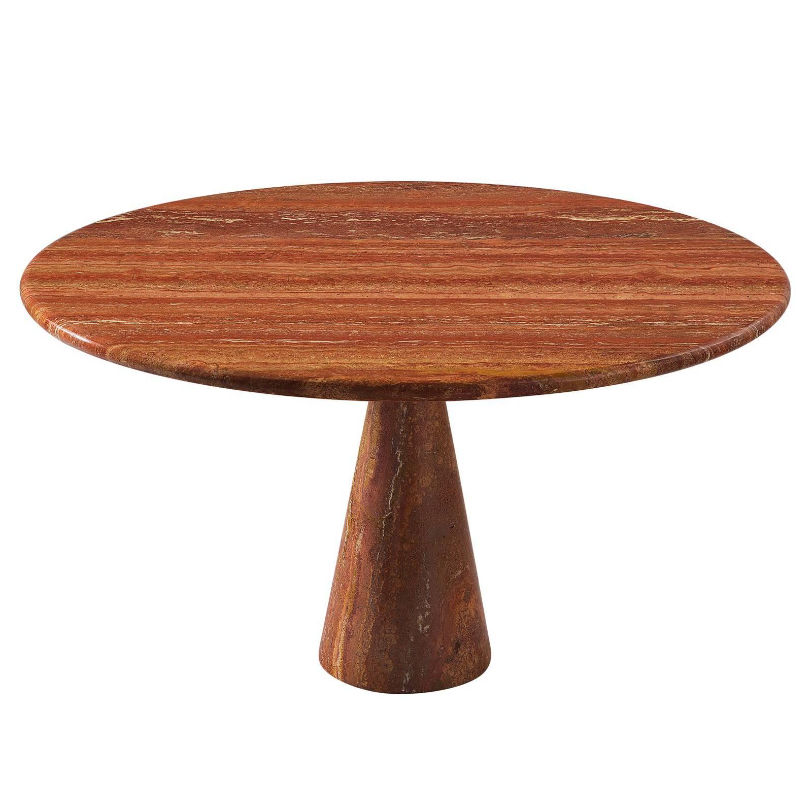 Angelo Mangiarotti Round Dining Table