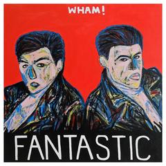 'Wham! Fantastic' Portrait Painting by Alan Fears Album Art 8