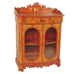 Chinoiserie Decorated Cabinet