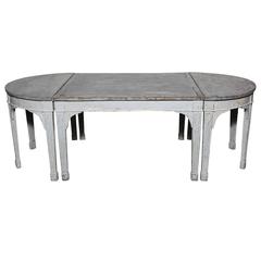Antique Gustavian Style Dining Table