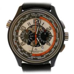 Jaeger LeCoultre Titanium Ceramic Amvox 5 World Chronograph Wristwatch