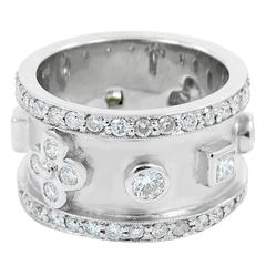 Matte Finish Diamond Ring