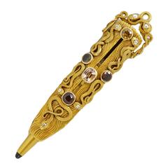 Gold Snake Pencil