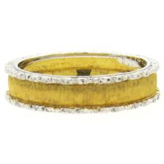 Buccellati Gold Wedding Band Ring 