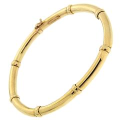 Gold Tube and Ball Bracelet 9
