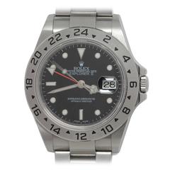 Vintage Rolex Stainless Steel Explorer II Wristwatch ref 16570 