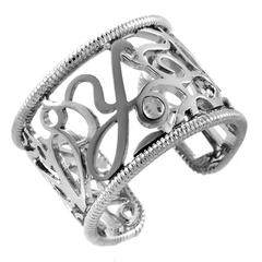 Carrera y Carrera "Y" White Gold Filigree Band Ring