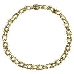 Georg Jensen Gold Necklace No. 249