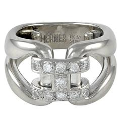 Hermes Diamond gold Ring