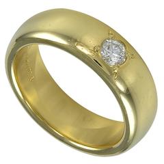 Tiffany & Co. Diamond Gold Band ring 