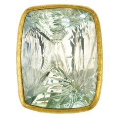 Malika Aqua Tibetan Ring