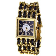 Chanel Lady's Yellow Gold Mother-of-Pearl Quartz Wristwatch