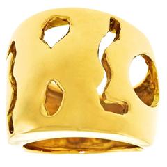 Catherine Noll Organic Movement Mod Gold Cocktail Ring