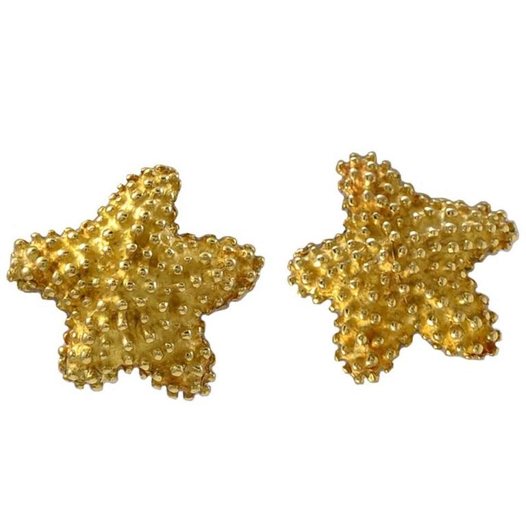 tiffany and co starfish earrings