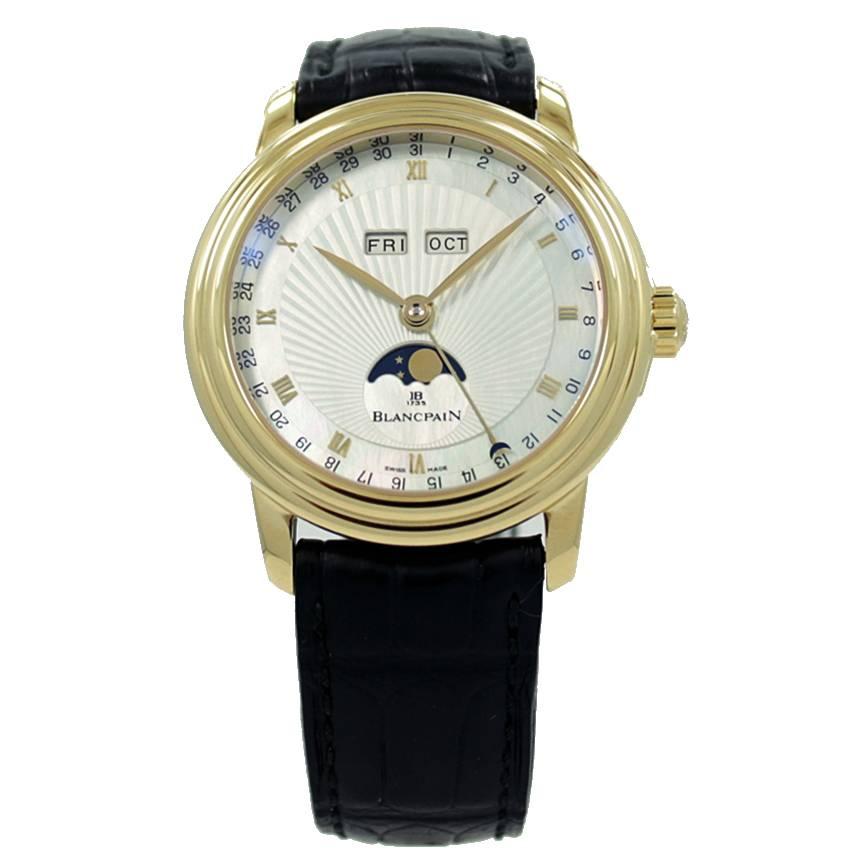 Blancpain Gelbgold Renaissance Automatik-Armbanduhr Ref 3553