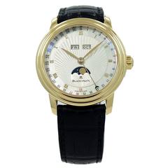 Blancpain Yellow Gold Renaissance Automatic Wristwatch Ref 3553 