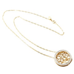 Collar Web de oro de 18 quilates y diamantes de John Brevard