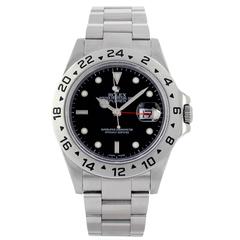 Rolex Stainless Steel Explorer 2 Automatic Wristwatch