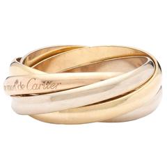 Cartier Les Must de Cartier Trinity Three Color Gold Five Band Ring