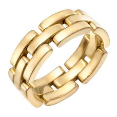 Cartier Gold Panthère Band Ring