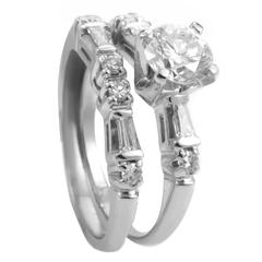 Platinum Diamond Bridal Set