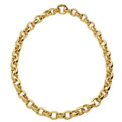 Monica Rich Kosann Gold link Necklace