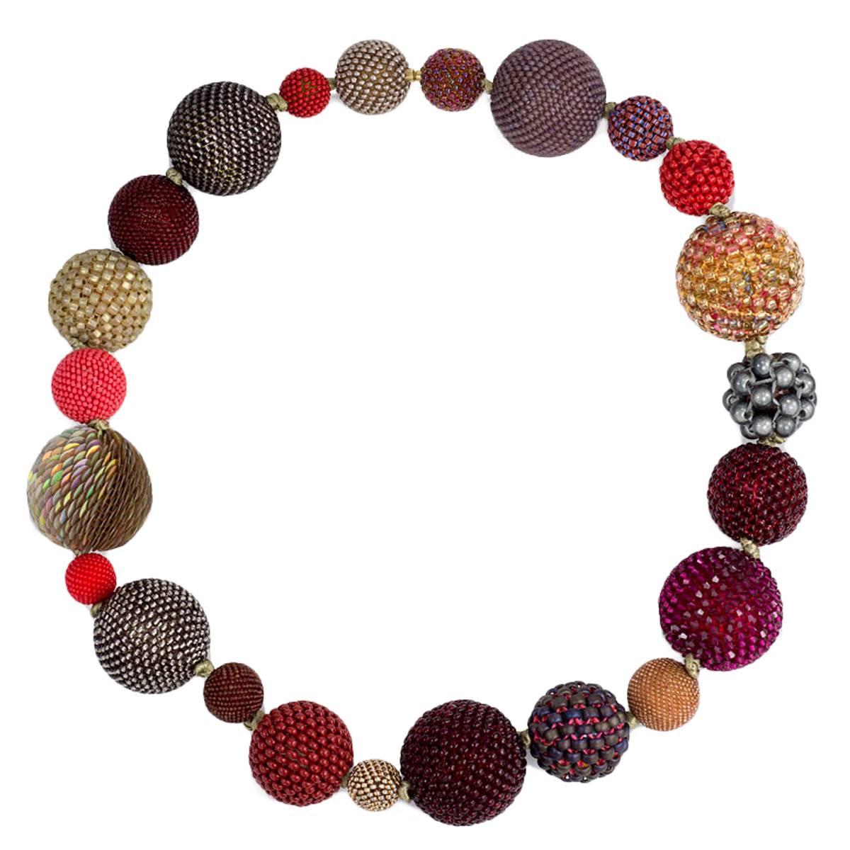 Axel Russmeyer Hand Beaded Necklace