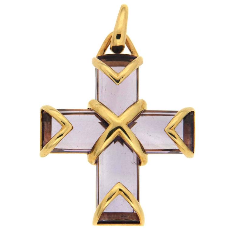 amethyst cross amethyst cross