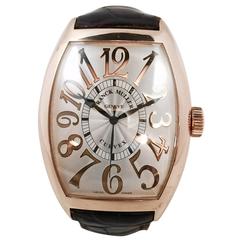 Franck Muller Rose Gold Cintree Curvex Relief Automatic Wristwatch Ref 8880 SC