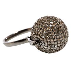 Jade Jagger Diamond Disco Ball Ring